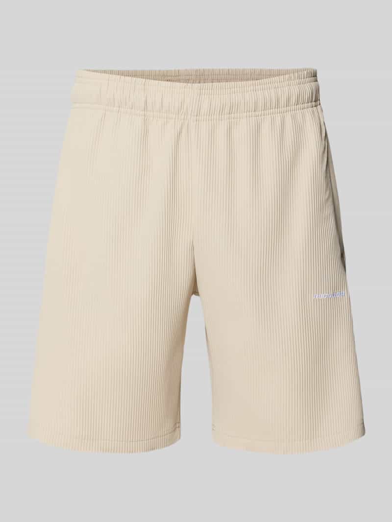Pegador Relaxed fit korte broek met plissévouwen model 'TROY'