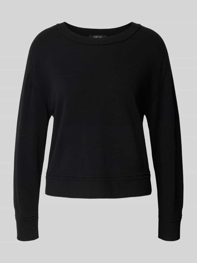 Marc Cain Gebreide pullover met ribboorden