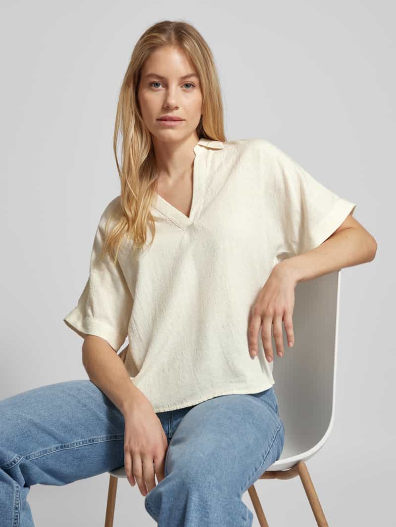 Vero Moda Blouseshirt met platte kraag model 'MICHELLE'