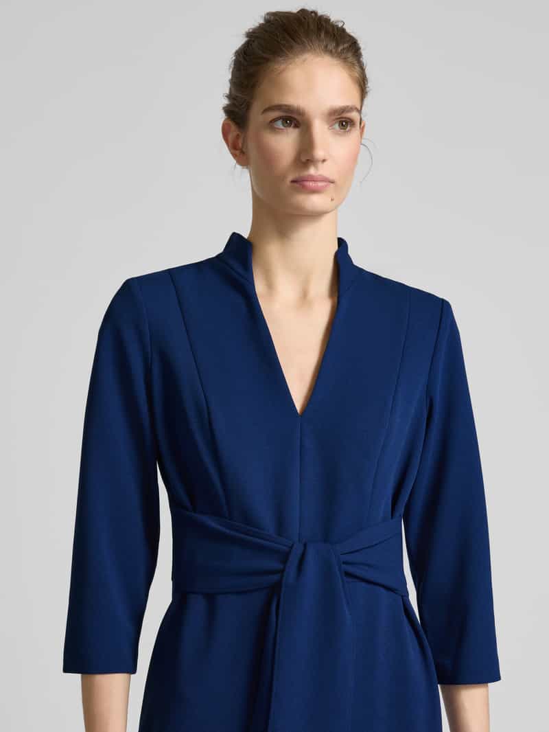 Adrianna Papell Cocktailjurk met strikceintuur