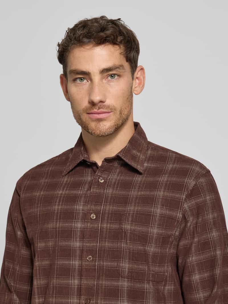 Selected Homme Regular fit vrijetijdsoverhemd van puur katoen