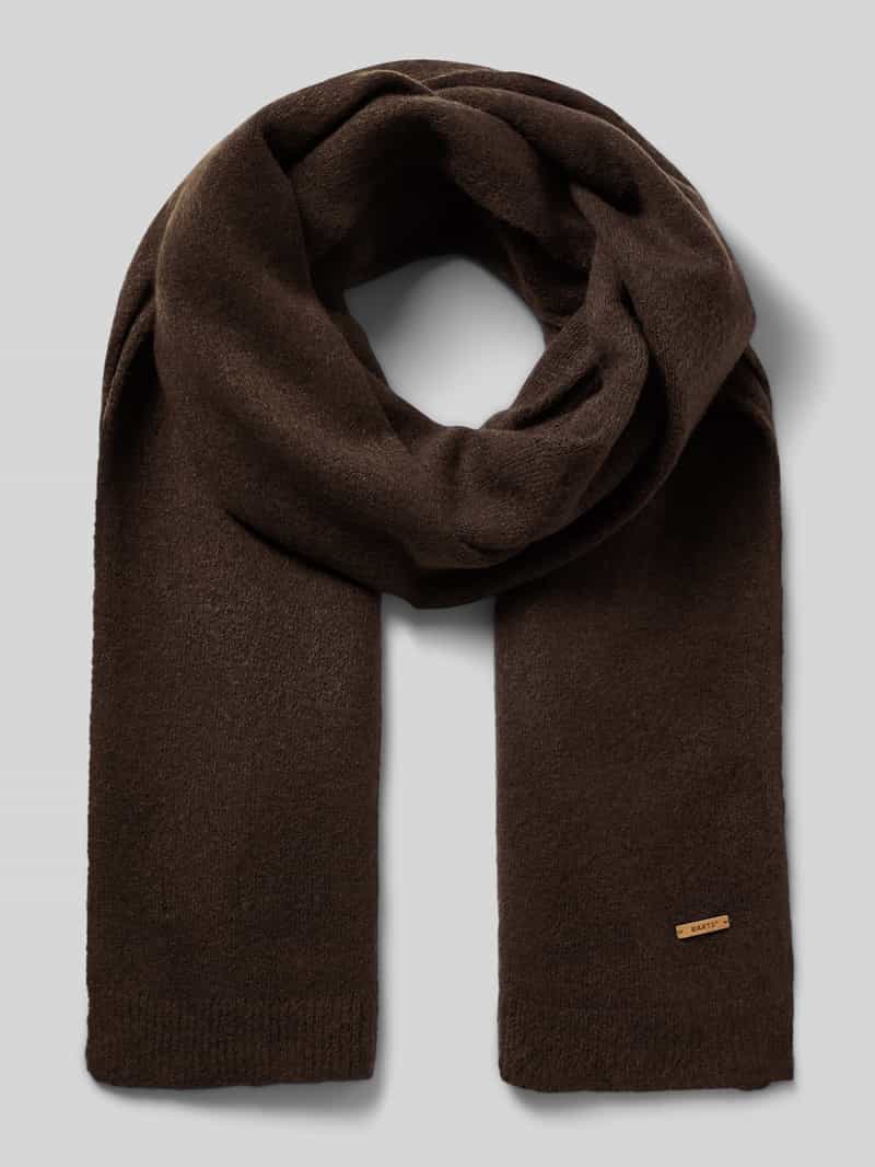 Sjaal met labelpatch model 'Witzia'