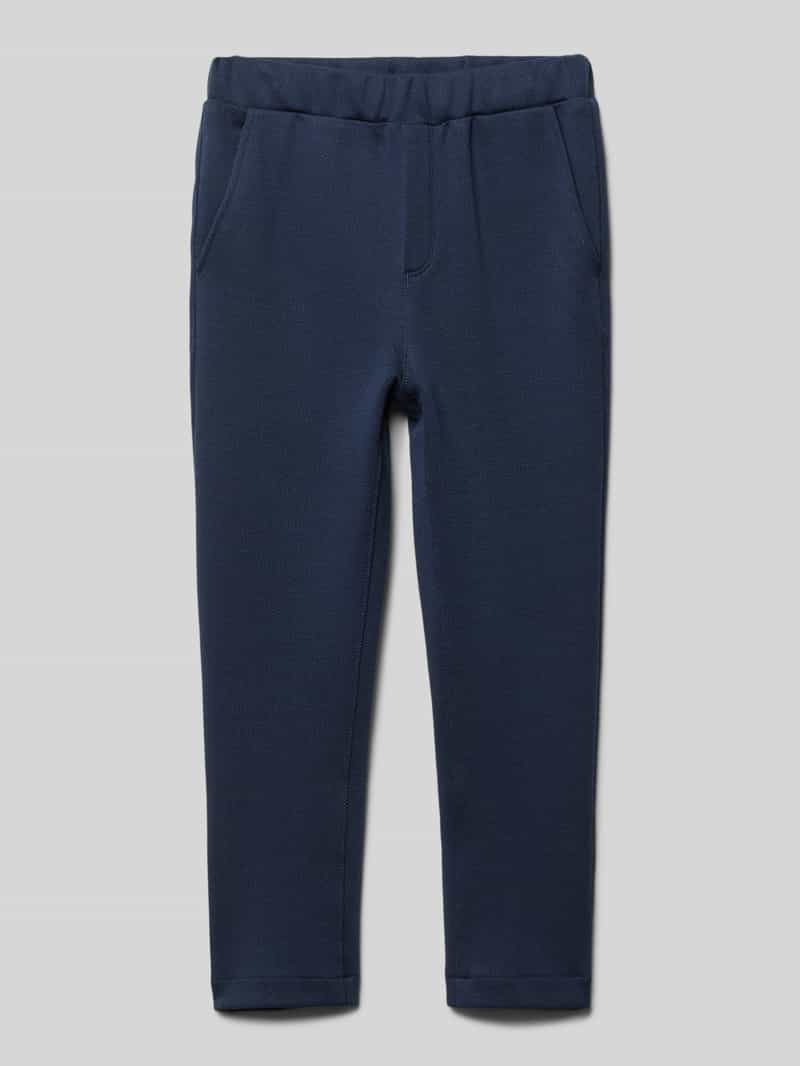 s.Oliver RED LABEL Regular fit pantalon met elastische band