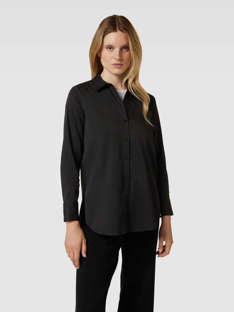 Overhemdblouse met kentkraag en knoopsluiting Smith and Soul