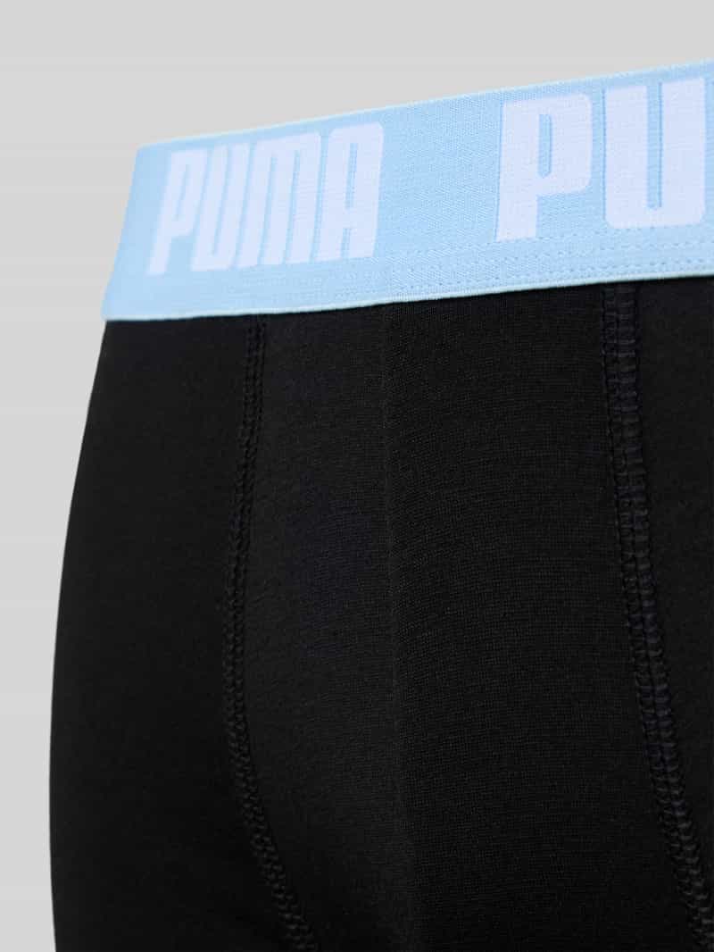 Puma Boxershort met elastische logo in band in een set van 2 stuks