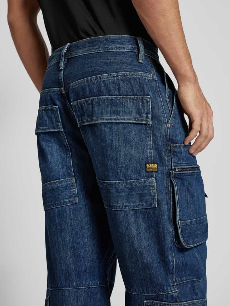 G-Star Raw Relaxed fit cargobroek in denimlook