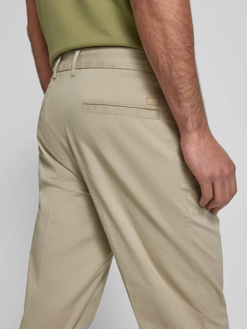 Boss Regular fit chino met steekzakken model 'Kane'
