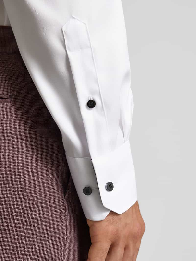 Eterna Comfort fit zakelijk overhemd met borstzak