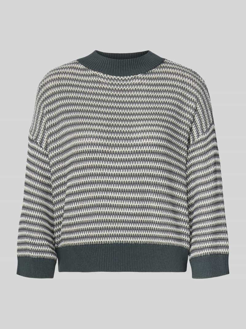 Opus Gebreide pullover met ribboorden model 'Peipina'