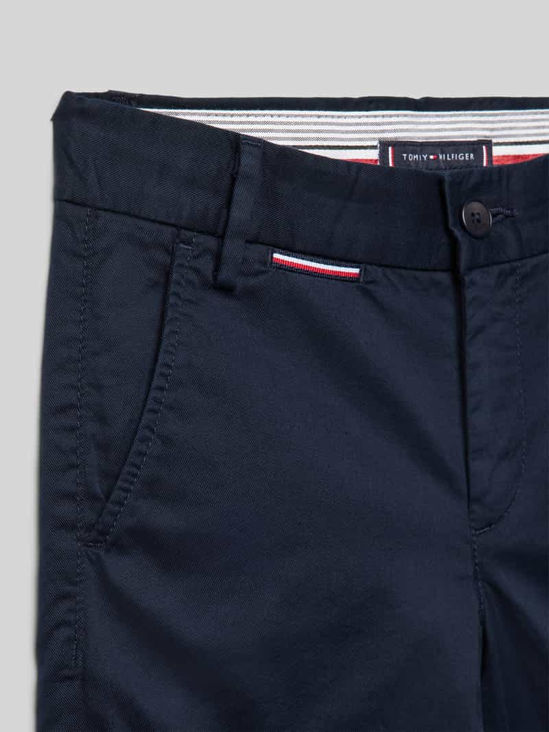 Tommy Hilfiger Kids Bermuda met Franse steekzakken