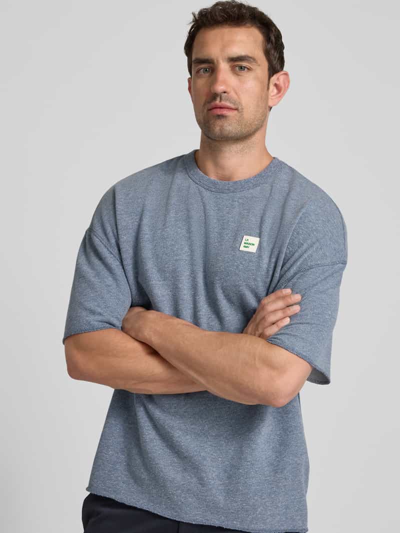 American vintage T-shirt met labelpatch model 'OFYBOW'