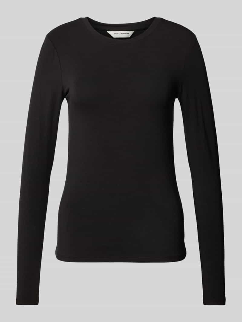 MSCH Copenhagen Shirt met lange mouwen en ronde hals model 'Betrina'
