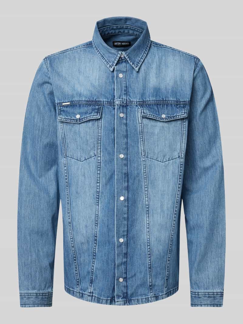 Antony Morato Jeansjack met borstzakken
