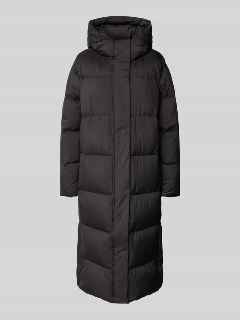 Tommy Hilfiger Regular fit lange donsjas met capuchon