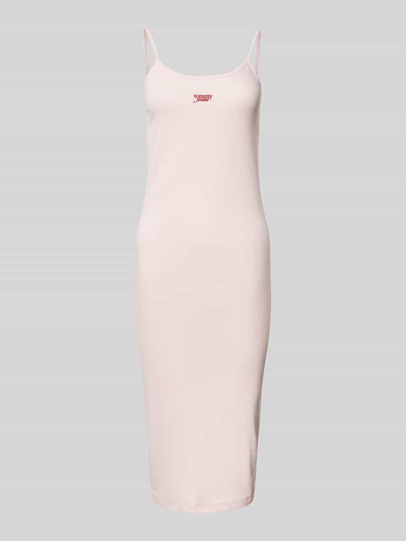 Tommy Jeans Midi-jurk in riblook