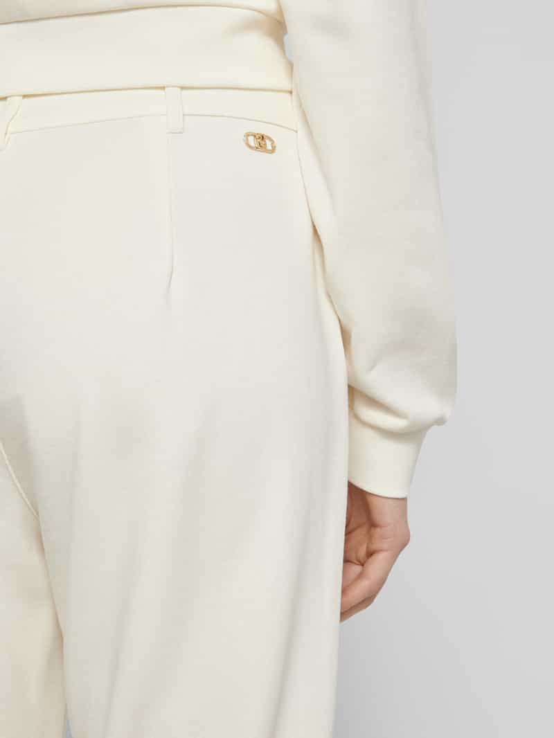 LIU JO SPORT Stoffen broek met Franse steekzakken