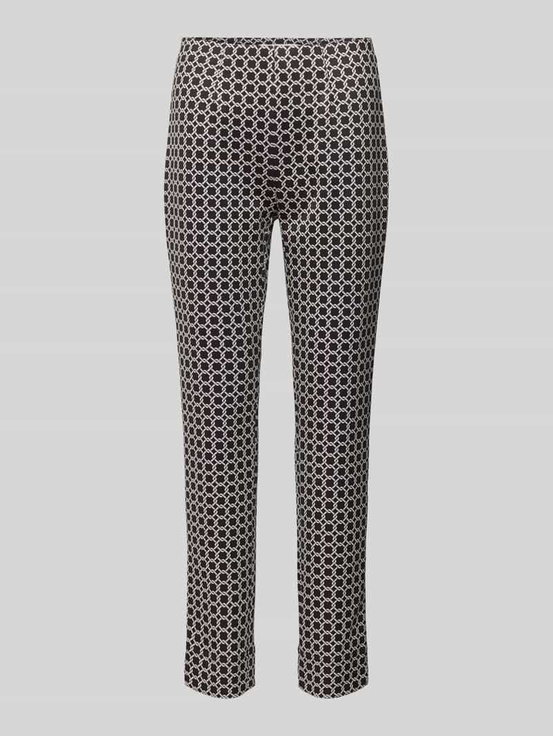 RAFFAELLO ROSSI Slim fit stoffen broek in verkorte pasvorm model 'PENNY'