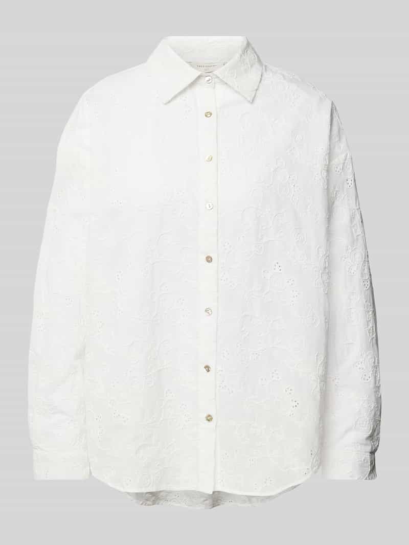 FREE QUENT Overhemdblouse met knoopsluiting model 'Uniqua'