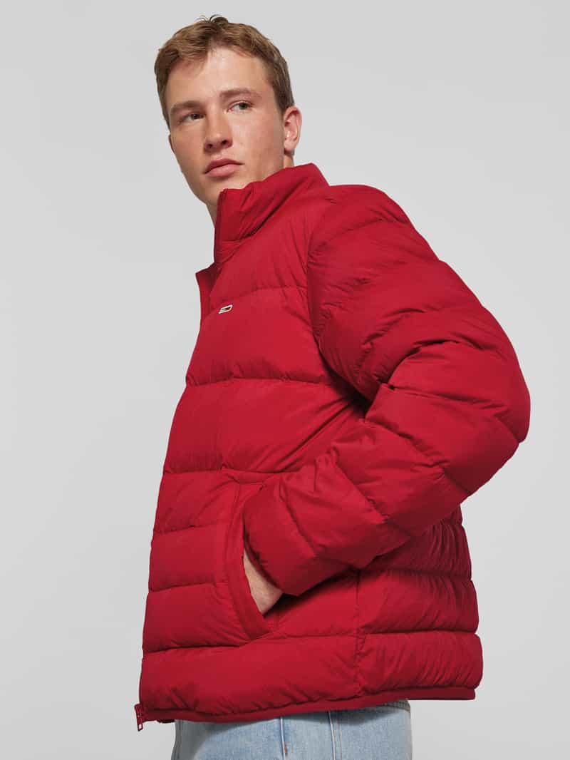 Tommy Jeans Gewatteerd jack met logostitching