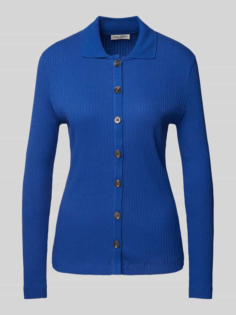 Marc O'Polo Regular fit jerseyblouse van katoenmix