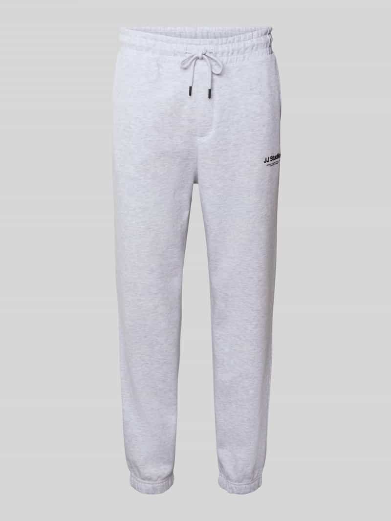jack & jones Regular fit sweatpants met elastische band model 'KANE'