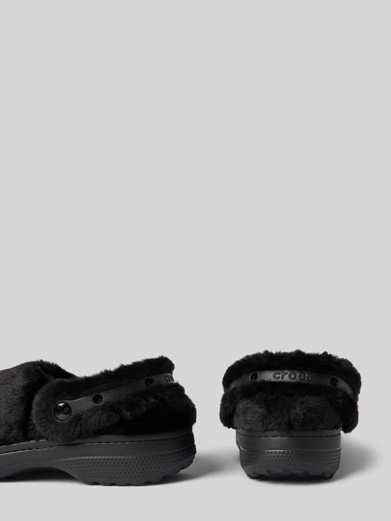 Crocs Instappers met imitatiebont