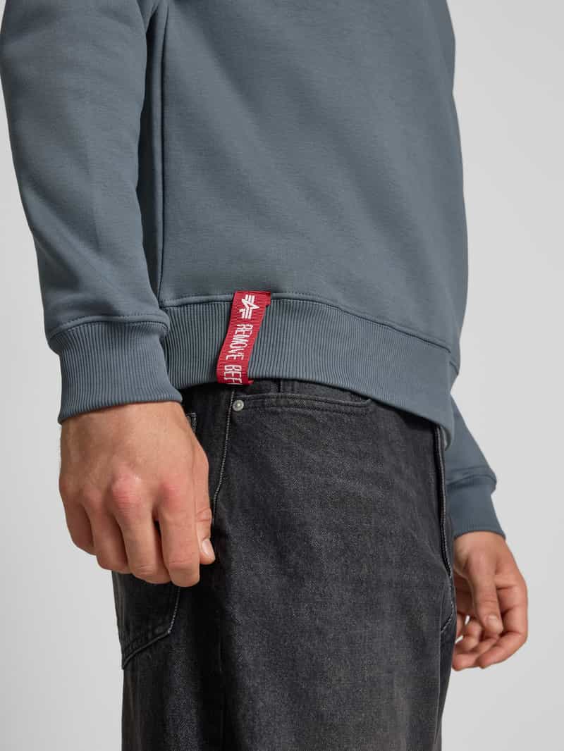 alpha industries Sweatshirt met labelprint