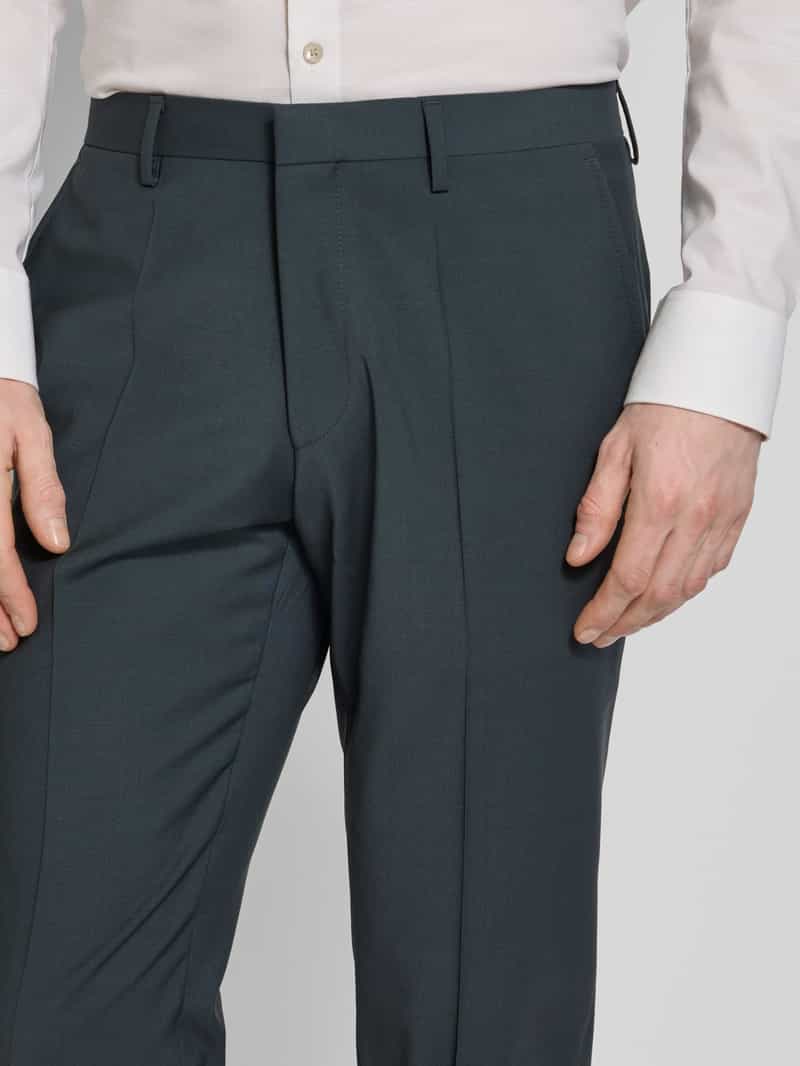 Roy Robson Stretch fit pantalon met persplooien
