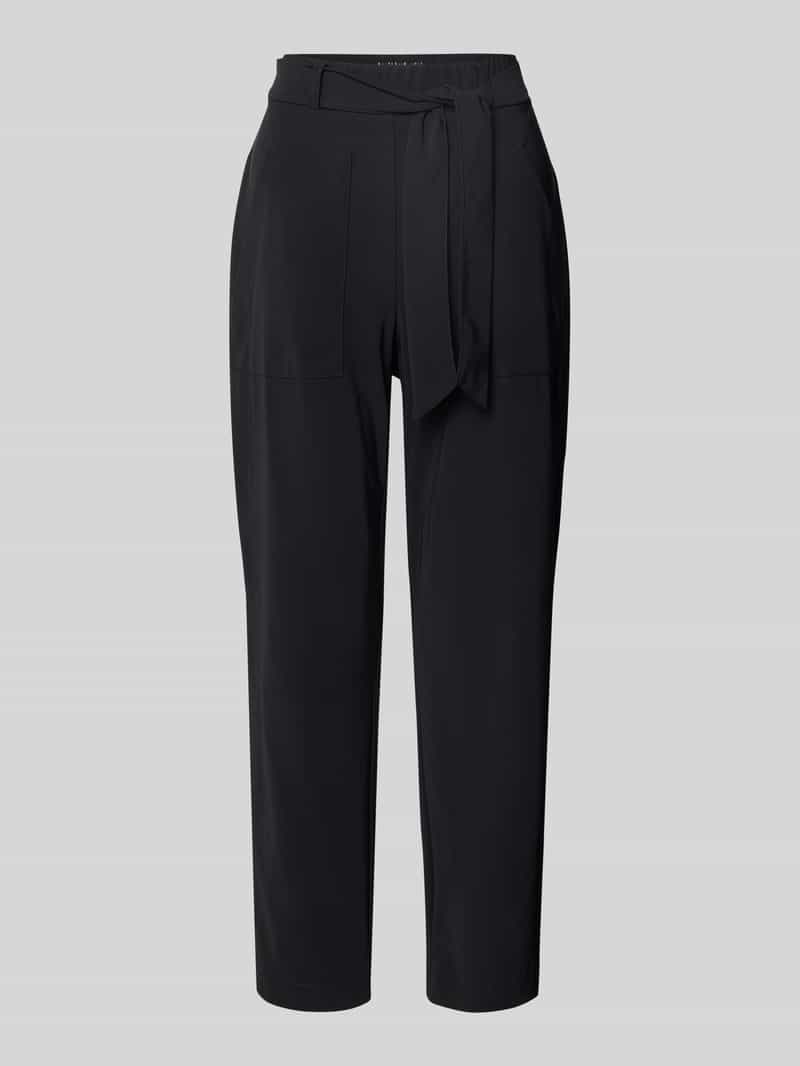 RAFFAELLO ROSSI Regular fit stoffen broek met verkort model 'IRA'