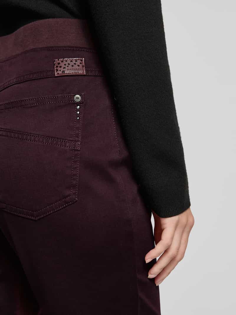 Raphaela By Brax Slim fit broek met elastische band model 'Pamina'