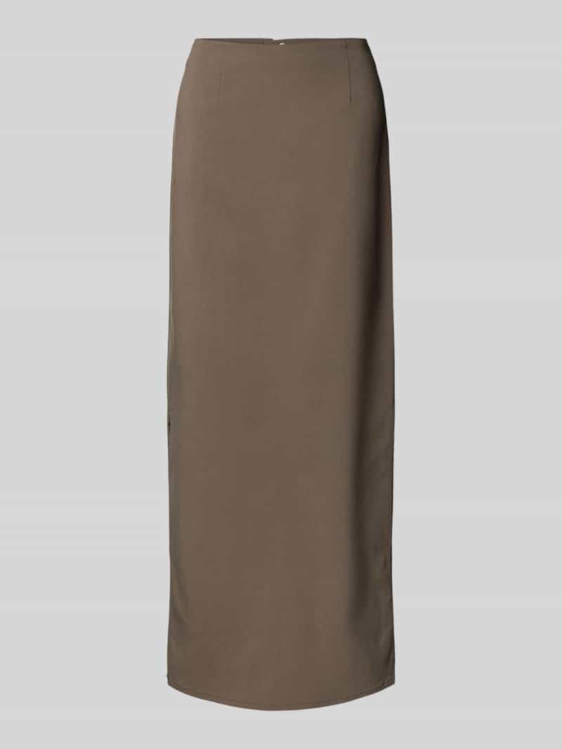 My Essential Wardrobe Maxirok met ritssluiting aan de achterkant model 'Sora'