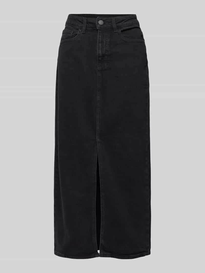 Vila Jeansrok met loopsplit model 'JAF'