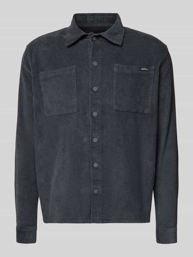 Blend Regular fit overhemdjack van corduroy model 'FABER'