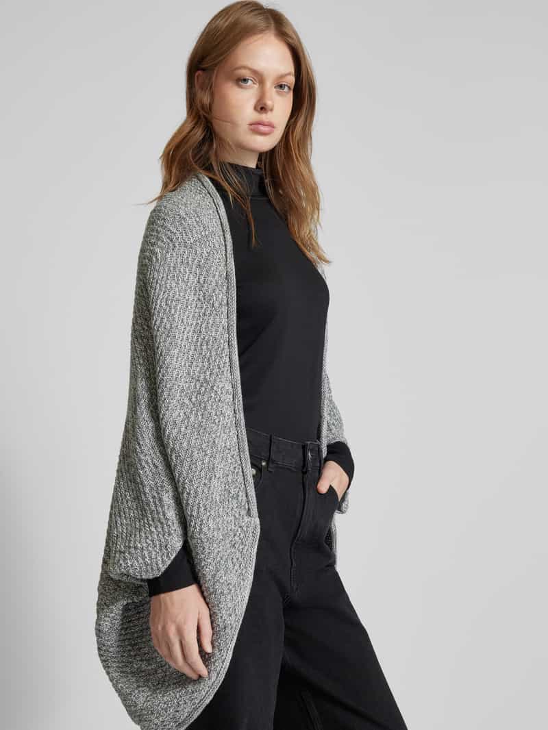 Opus Cardigan met opengewerkte voorkant model 'Amaryllis'