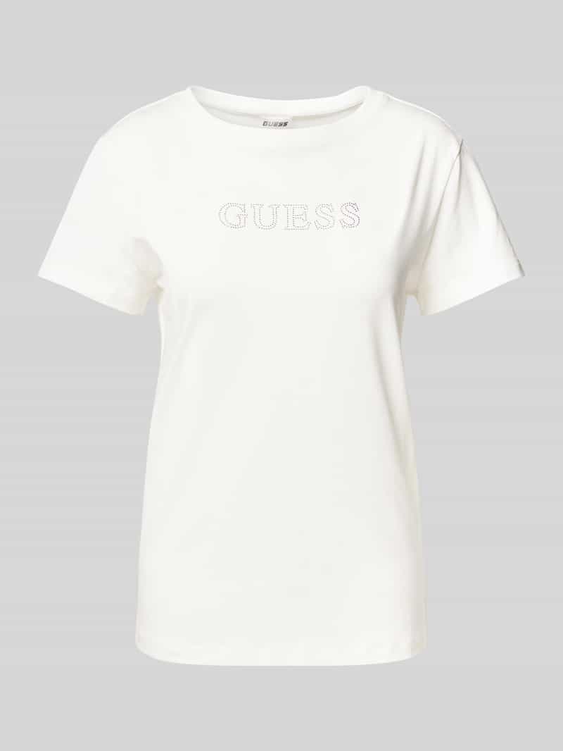 Guess Activewear T-shirt met labeldetail model 'BRIANA'