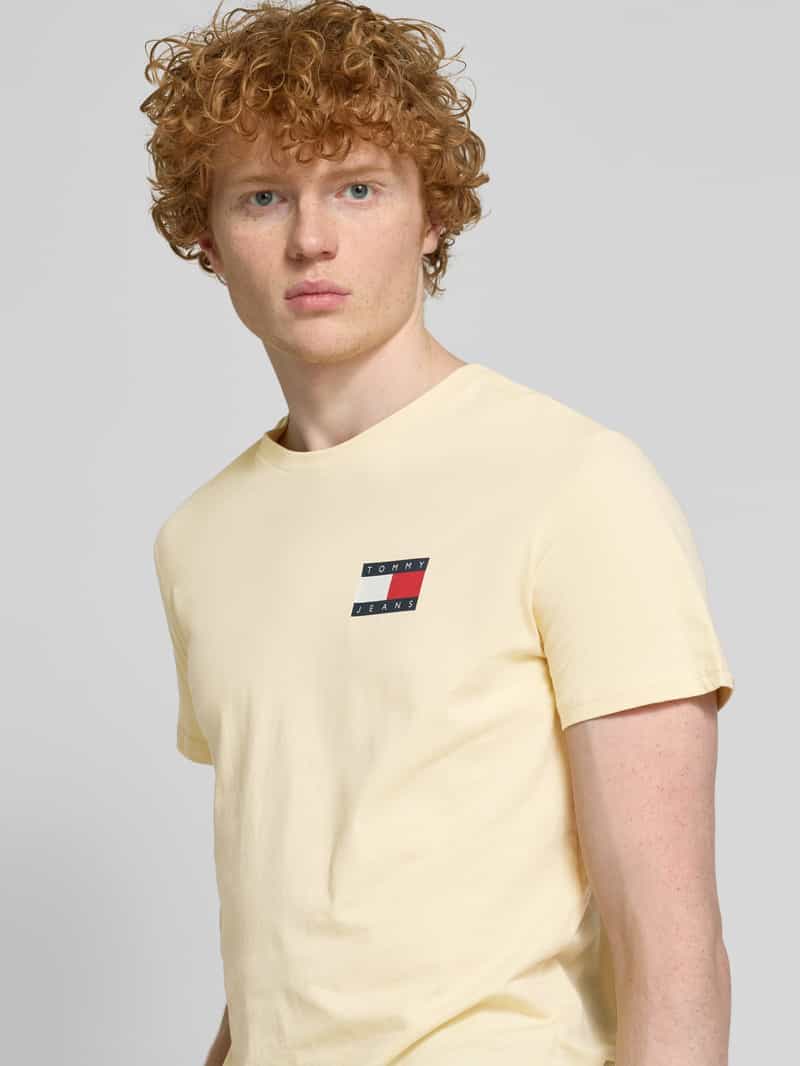 Tommy Jeans T-shirt met labelprint