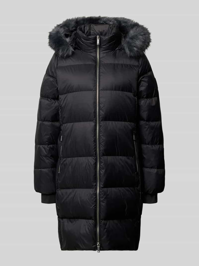 Calvin Klein Womenswear Gewatteerd jack met tweewegritssluiting