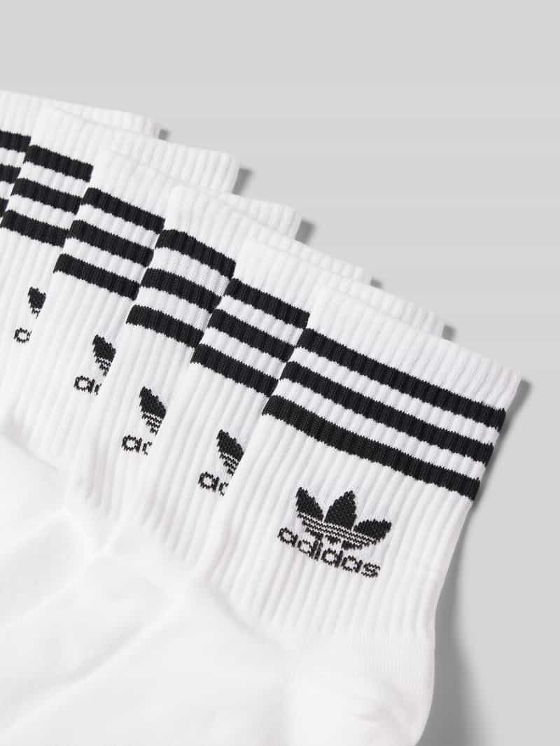 adidas Originals Sokken met labeldetail in een set van 3 paar