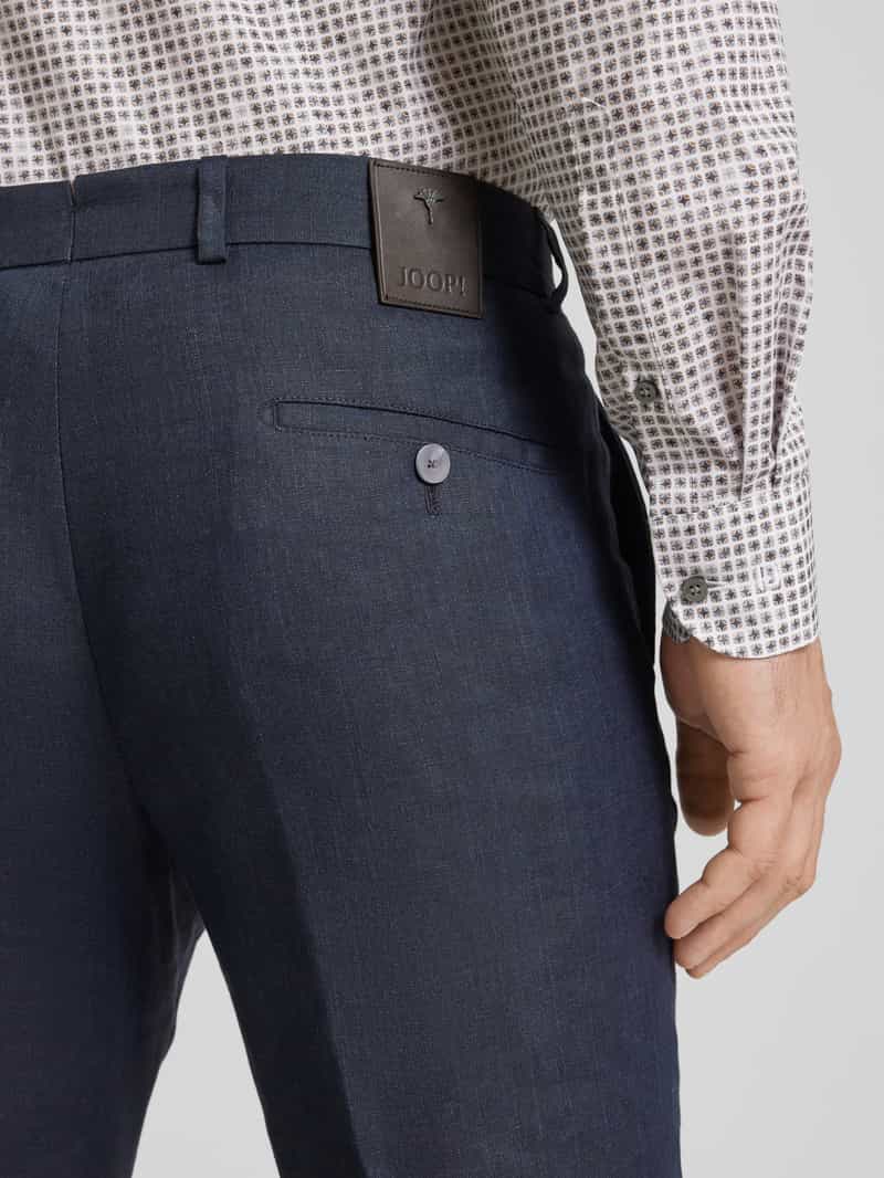 JOOP! Collection Slim fit pantalon met structuurmotief model 'Hank'