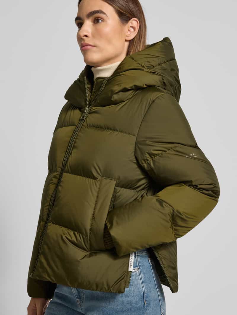 Marc O'Polo Regular fit donsjack met capuchon