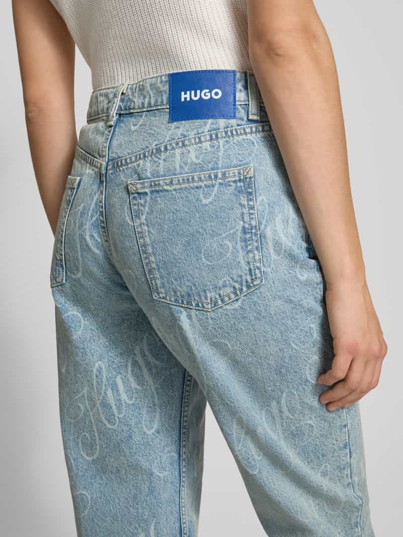 Hugo Blue Jeans met 5-pocketmodel model 'Elyah'
