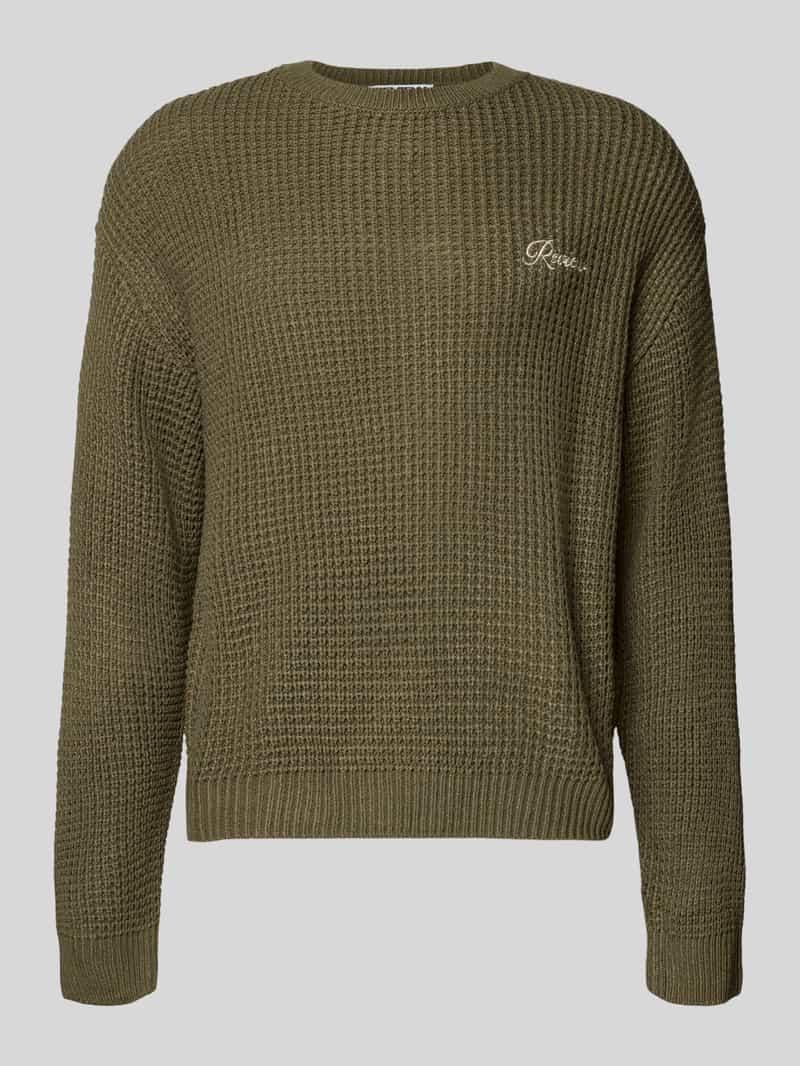 REVIEW Gebreide pullover met ronde hals