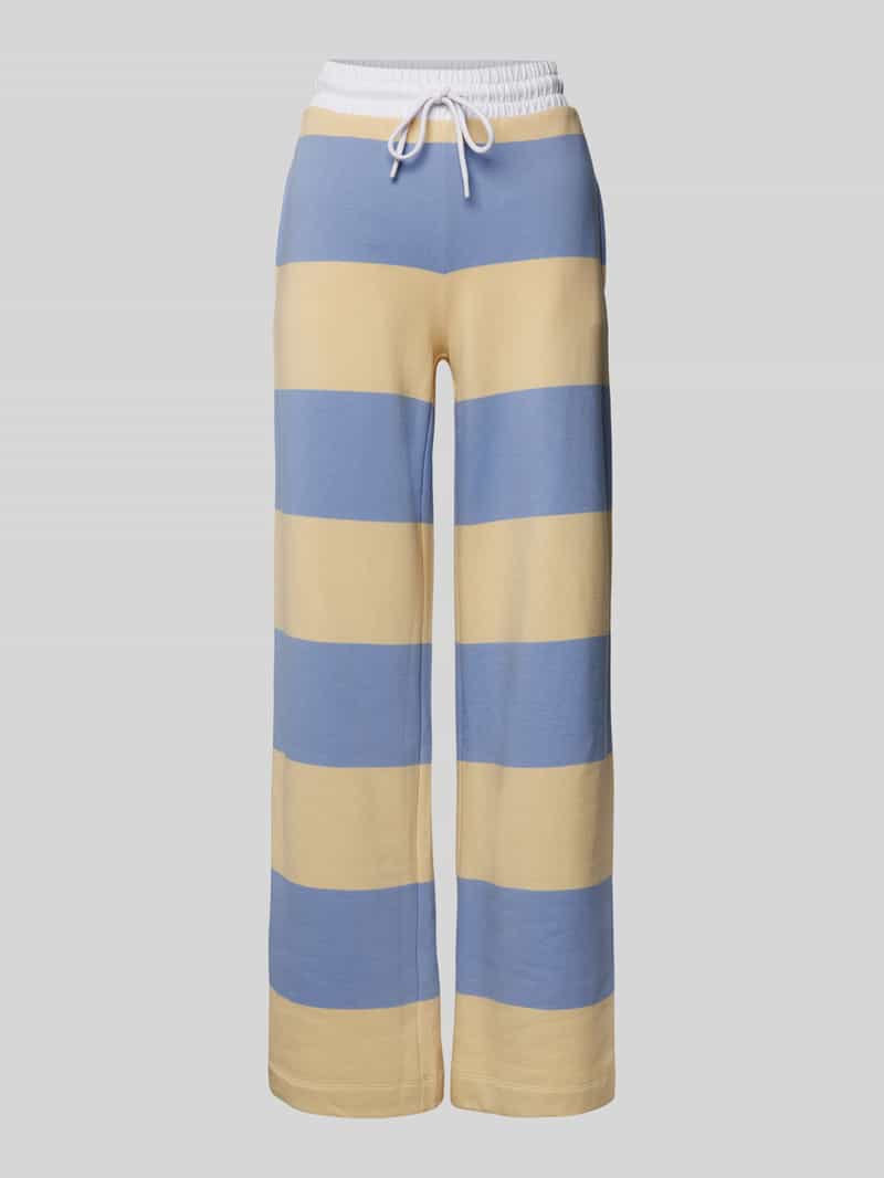 P&C* curated by Veronika Heilbrunner Jersey broek met streepmotief