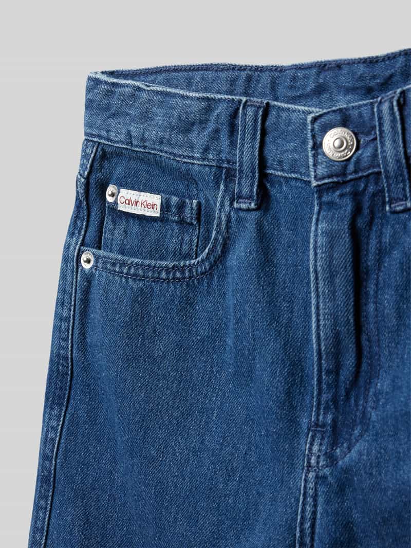Calvin Klein Jeans Korte relaxed fit jeans in 5-pocketmodel