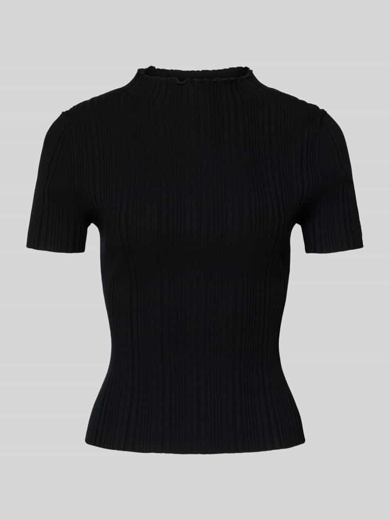 HUGO Slim fit T-shirt van viscosemix model 'SARPHAPILK'