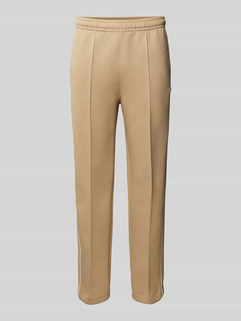 Lacoste Slim fit sweatpants met labelpatch
