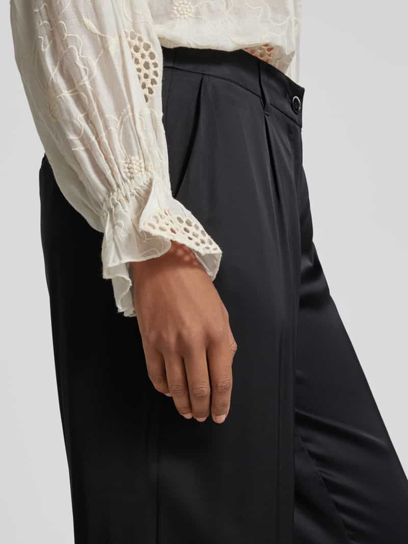 s.Oliver RED LABEL Regular fit stoffen broek met all-over print