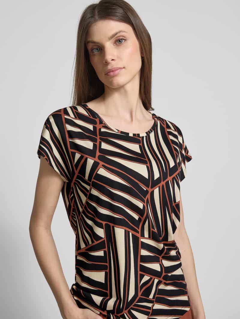 Soyaconcept T-shirt met ronde hals model 'FELICITY'