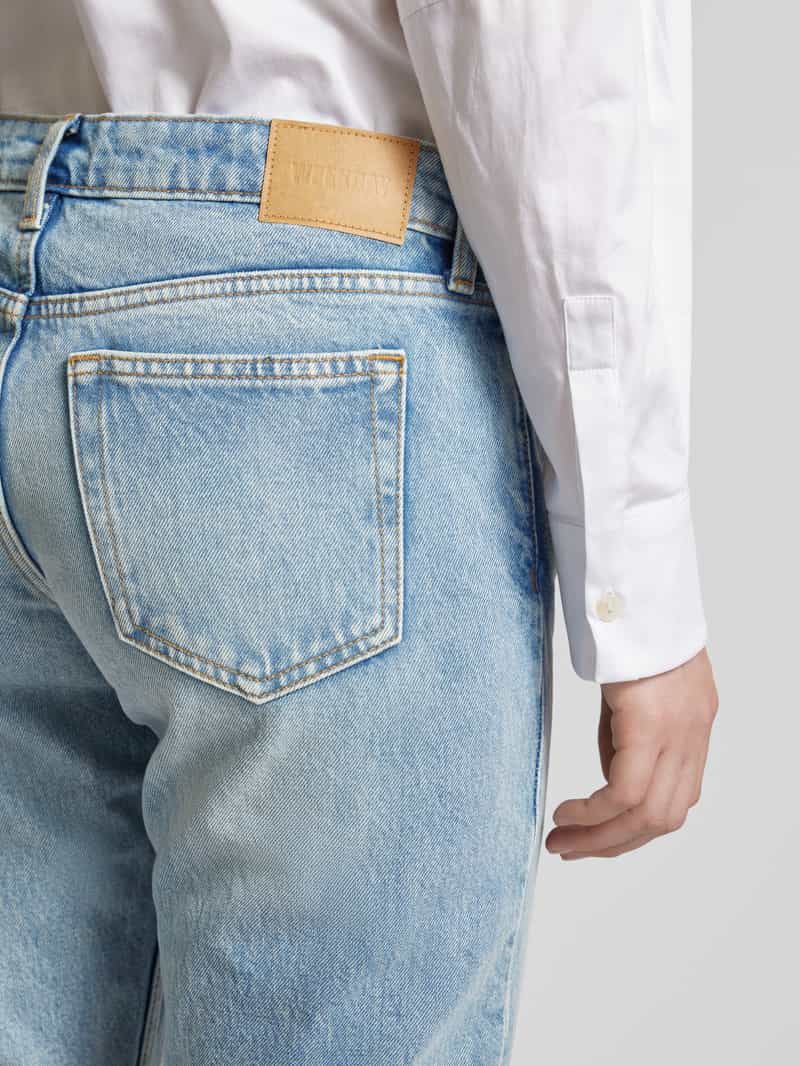 Weekday Straight fit jeans in used-look model 'Arrow'