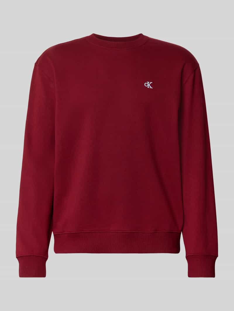 Calvin Klein Jeans Sweatshirt met labelstitching